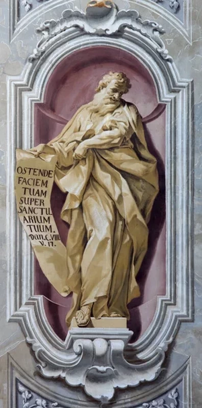  94-Sante Cattaneo-profeta - chiesa do S. Afra, Brescia 